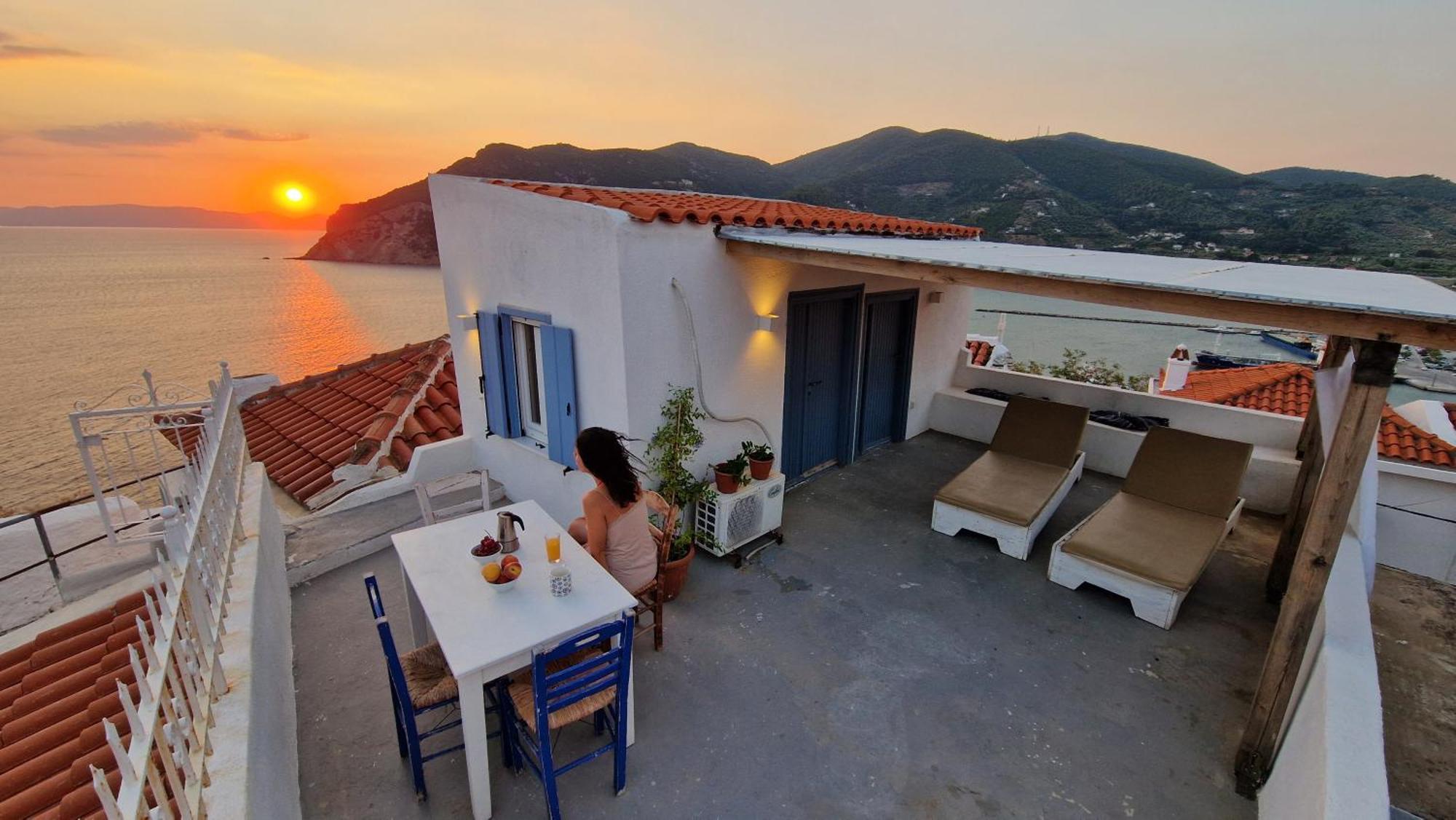 Peppermint Bay Villa Skopelos Exterior foto
